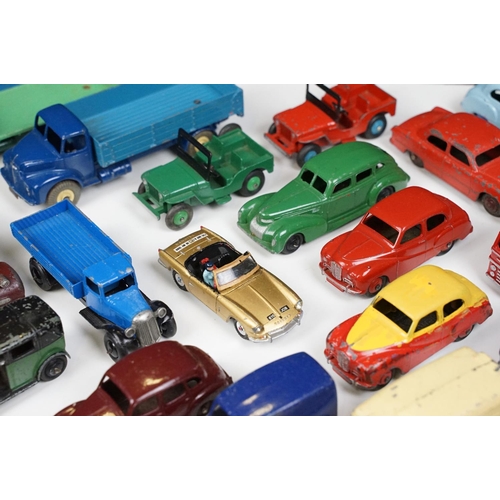 175 - 27 Mid 20th C play worn Dinky diecast models to include commercial and road examples featuring 480 K... 