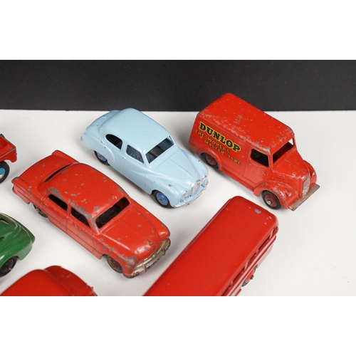 175 - 27 Mid 20th C play worn Dinky diecast models to include commercial and road examples featuring 480 K... 