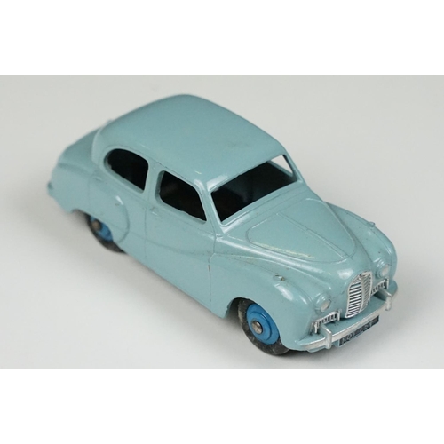 178 - Five boxed Dinky diecast models to include 157 Jaguar XK120 Coupe in cream, 160 Austin A30 Saloon, 1... 