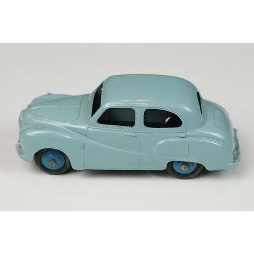 178 - Five boxed Dinky diecast models to include 157 Jaguar XK120 Coupe in cream, 160 Austin A30 Saloon, 1... 