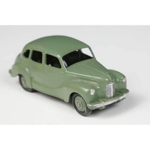 178 - Five boxed Dinky diecast models to include 157 Jaguar XK120 Coupe in cream, 160 Austin A30 Saloon, 1... 