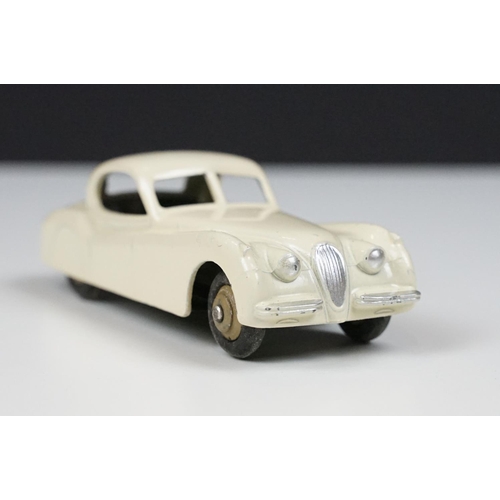 178 - Five boxed Dinky diecast models to include 157 Jaguar XK120 Coupe in cream, 160 Austin A30 Saloon, 1... 