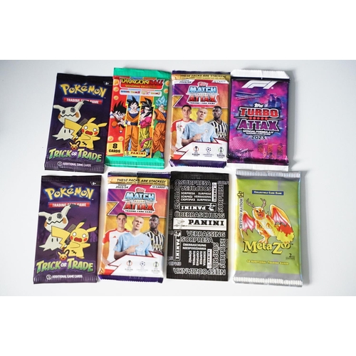 386 - Approx 29 sealed trading card packs to include Pokemon (Trick or Trade, Match Battle) Yu Gi Oh, Warh... 