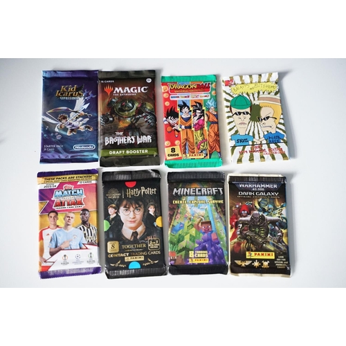 386 - Approx 29 sealed trading card packs to include Pokemon (Trick or Trade, Match Battle) Yu Gi Oh, Warh... 