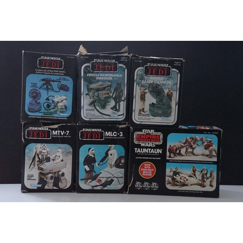 401 - Star Wars - Six boxed original Star Wars vehicles, figures & accessories to include 40020 MLC-3 Mobi... 