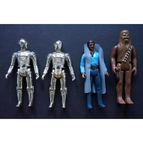 403 - Star Wars - 40 Original US Star Wars figures to include R2-D2, Chewbacca, R5-D4, Ben Obi Wan Kenobi,... 