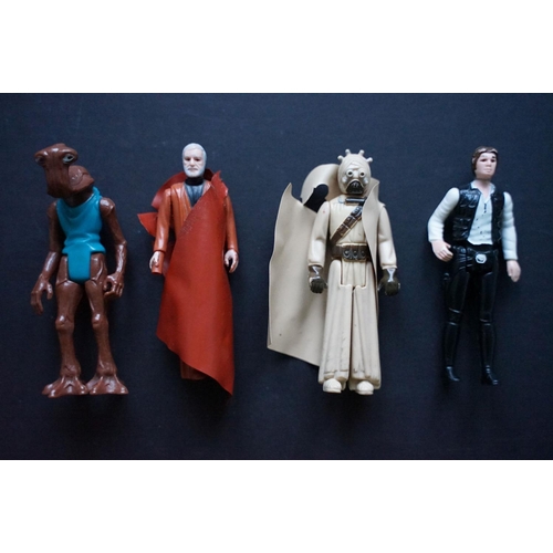 403 - Star Wars - 40 Original US Star Wars figures to include R2-D2, Chewbacca, R5-D4, Ben Obi Wan Kenobi,... 