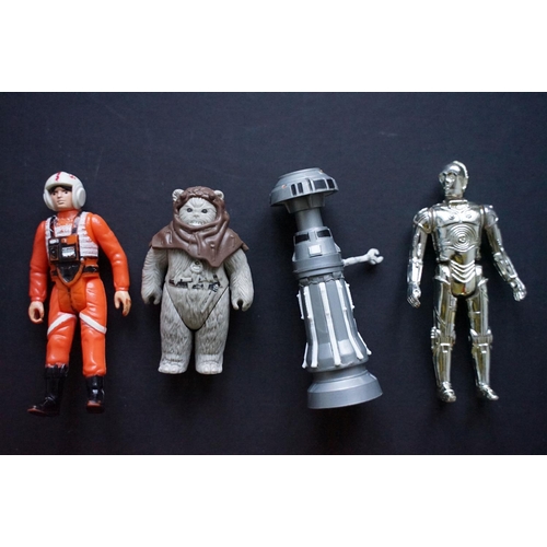 403 - Star Wars - 40 Original US Star Wars figures to include R2-D2, Chewbacca, R5-D4, Ben Obi Wan Kenobi,... 