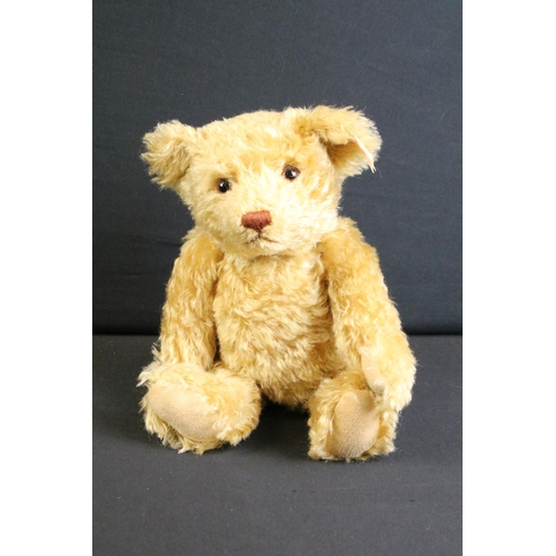 283 - Seven Steiff teddy bears to include 665981 Peace Bear ltd edn, 670527 Steiff 2000 Teddy 22 Blond ltd... 