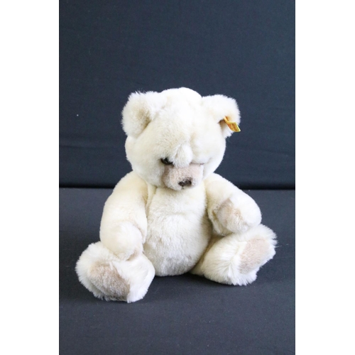 283 - Seven Steiff teddy bears to include 665981 Peace Bear ltd edn, 670527 Steiff 2000 Teddy 22 Blond ltd... 