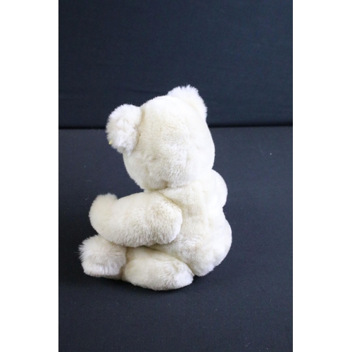 283 - Seven Steiff teddy bears to include 665981 Peace Bear ltd edn, 670527 Steiff 2000 Teddy 22 Blond ltd... 