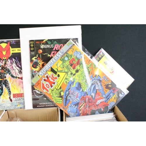 336 - Large collection of comics featuring DC, Dark Horse, Eclipse, Image, etc to include Miracleman, Shid... 