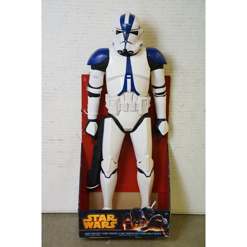 364 - Star Wars - Collection of five boxed / carded Jakks Pacific Star Wars 31 inch figures to include The... 