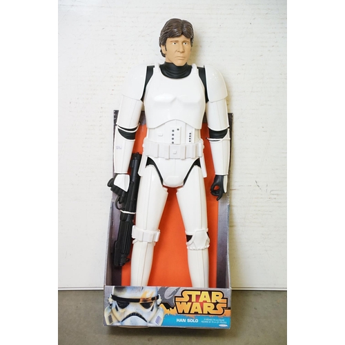 365 - Star Wars - Collection of five boxed / carded Jakks Pacific Star Wars 31 inch figures to include Sto... 