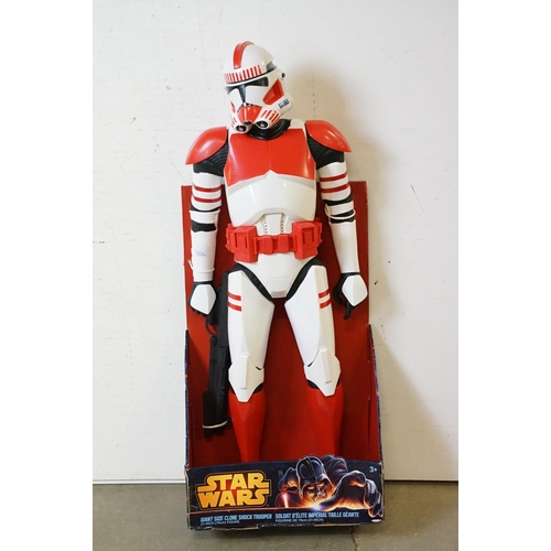 365 - Star Wars - Collection of five boxed / carded Jakks Pacific Star Wars 31 inch figures to include Sto... 