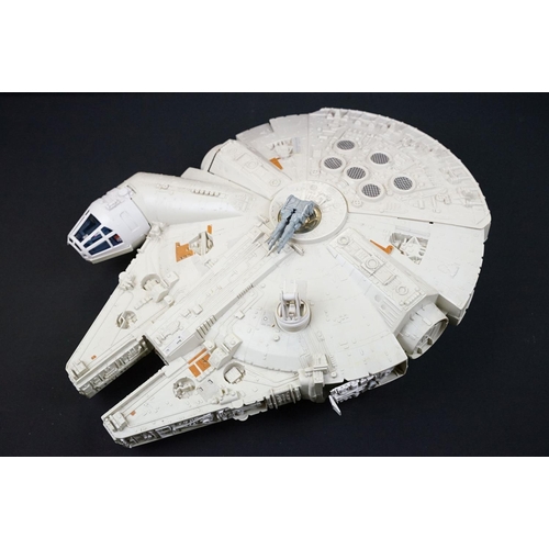 398 - Star Wars - Three boxed original Star Wars Return of The Jedi vehicles to include Millennium Falcon,... 