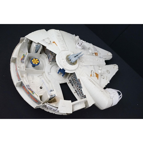 398 - Star Wars - Three boxed original Star Wars Return of The Jedi vehicles to include Millennium Falcon,... 