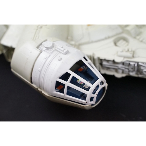 398 - Star Wars - Three boxed original Star Wars Return of The Jedi vehicles to include Millennium Falcon,... 