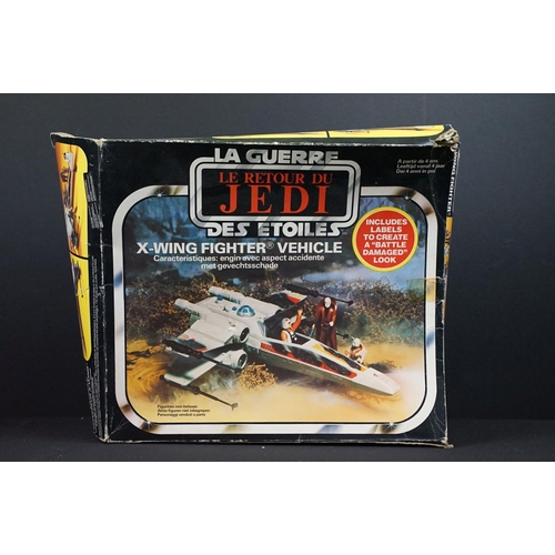 398 - Star Wars - Three boxed original Star Wars Return of The Jedi vehicles to include Millennium Falcon,... 