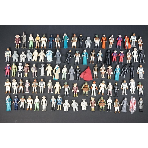 405 - Star Wars - 92 original Star Wars figures to include IG-88, Admiral Ackbar, AT-AT Commander, AT-ST D... 