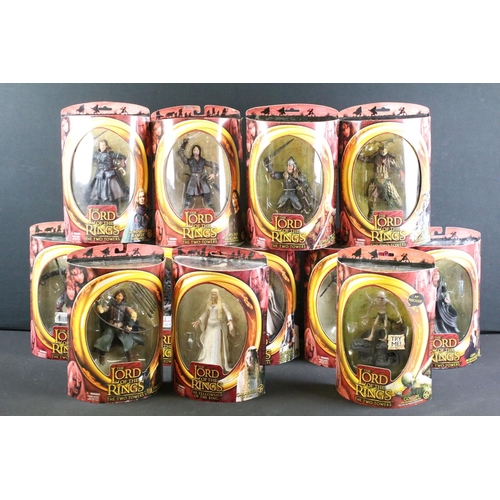 338 - Collection of 12 boxed Toy Biz The Lord Of The Rings The Two Towers figures to include Berserker Uru... 