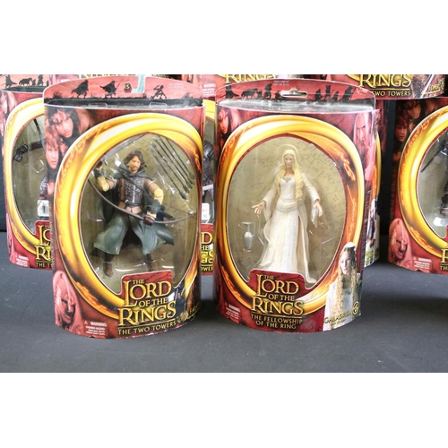 338 - Collection of 12 boxed Toy Biz The Lord Of The Rings The Two Towers figures to include Berserker Uru... 