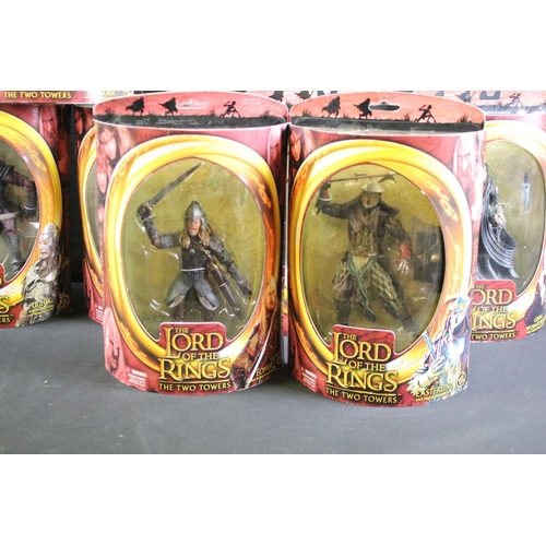 338 - Collection of 12 boxed Toy Biz The Lord Of The Rings The Two Towers figures to include Berserker Uru... 