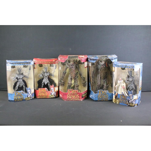 340 - Collection of 11 boxed Toy Biz The Lord Of The Rings figures and figures sets to include 2 x Electro... 