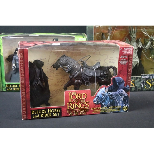 347 - Collection of five boxed Toy Biz The Lord Of The Rings The Fellowship Of The Ring to include 2 x Rin... 