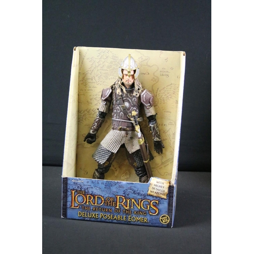 348 - Collection of six boxed Toy Biz The Lord Of The Rings poseable figures to include 5 x The Return Of ... 