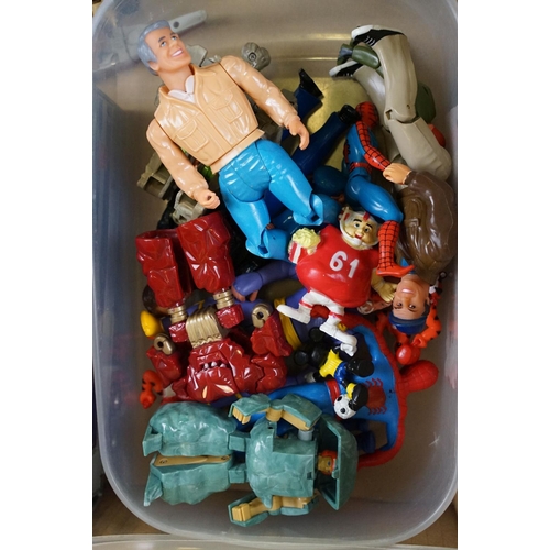 373 - Collection of 1980/90s figures and toys to include LJN Thundercats, Playmates Teenage Mutant Ninja T... 