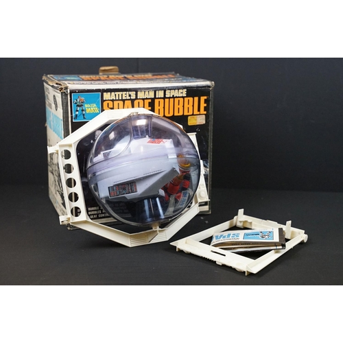 378 - Mattel Major Matt - Boxed Man In Space Space Bubble along with 3 x figures, Space Sled and additiona... 