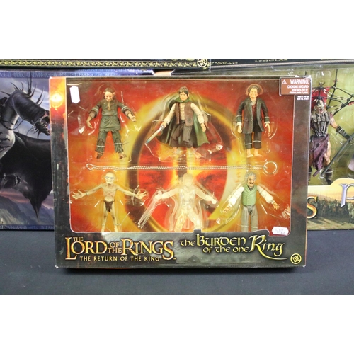 351 - Collection of four boxed Toy Biz The Lord Of The Rings The Return Of The King figure sets to include... 