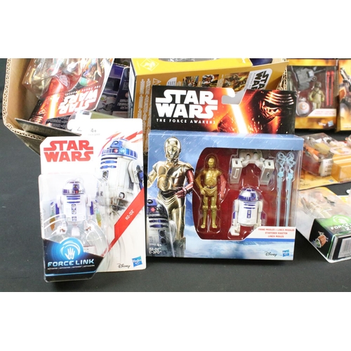 354 - Star Wars - Collection of 47 carded figures to include examples from The Force Awakens, Force Link, ... 