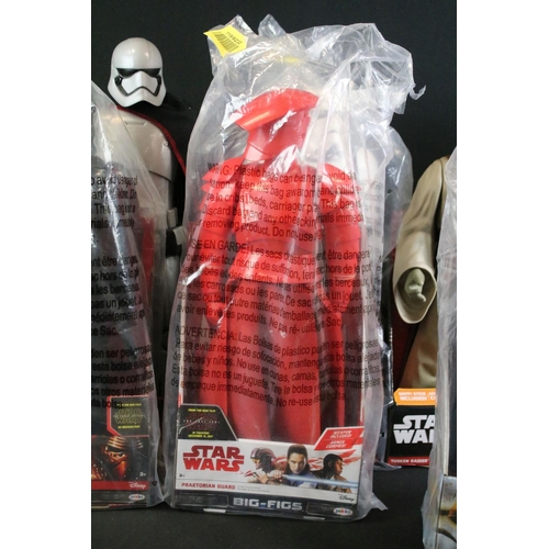 357 - Star Wars - Collection of ten boxed / carded Jakks Pacific Star Wars 18 inch figures to include Tusk... 