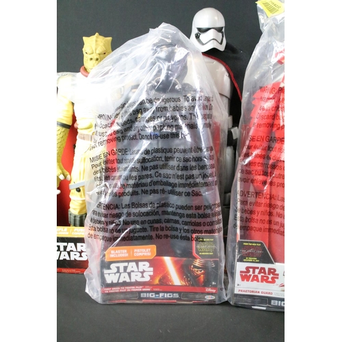 357 - Star Wars - Collection of ten boxed / carded Jakks Pacific Star Wars 18 inch figures to include Tusk... 