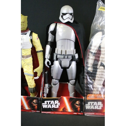 357 - Star Wars - Collection of ten boxed / carded Jakks Pacific Star Wars 18 inch figures to include Tusk... 