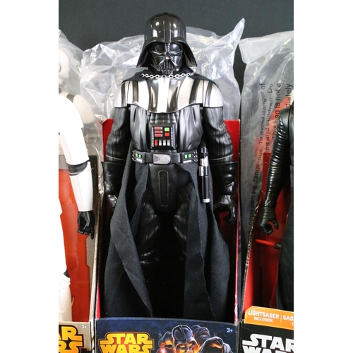 358 - Star Wars - Collection of ten boxed / carded Jakks Pacific Star Wars 18 inch figures to include Scou... 