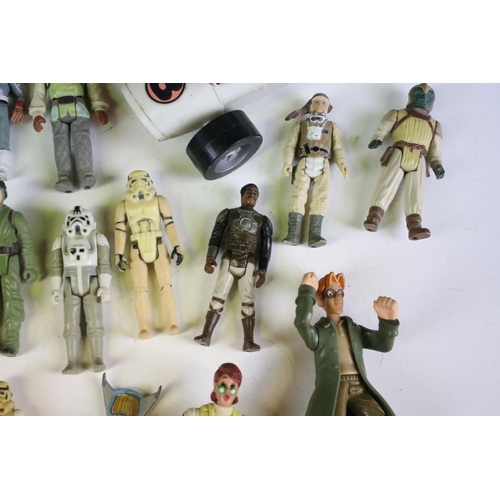 368 - Collection of 23 TV related play worn plastic figures, 1970s onwards, to include 11 x original Star ... 