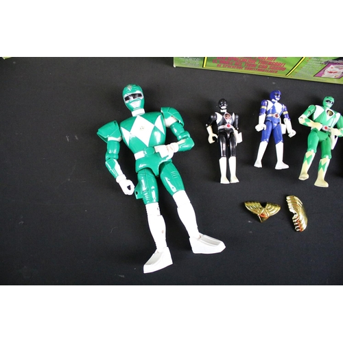 371 - Collection of boxed and unboxed Bandai Power Rangers to include boxed Toy Biz Bandai Power Rangers 2... 