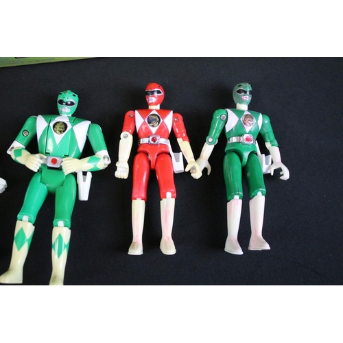 371 - Collection of boxed and unboxed Bandai Power Rangers to include boxed Toy Biz Bandai Power Rangers 2... 