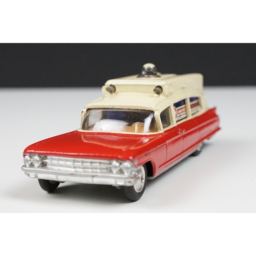 219 - Boxed Corgi 437 Superior Ambulance diecast model, with battery case, instructions and interior packa... 