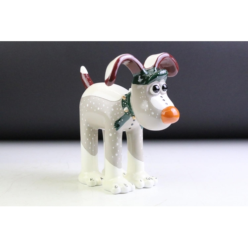 26 - Three boxed Aardman Animations Wallace & Gromit 'Gromit Unleashed' figures to include Roger, Watch O... 