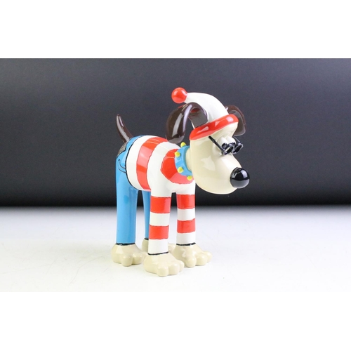 35 - Three Boxed Aardman Animations Wallace & Gromit 'Gromit Unleashed' figures to include Grrrrromit, Wh... 