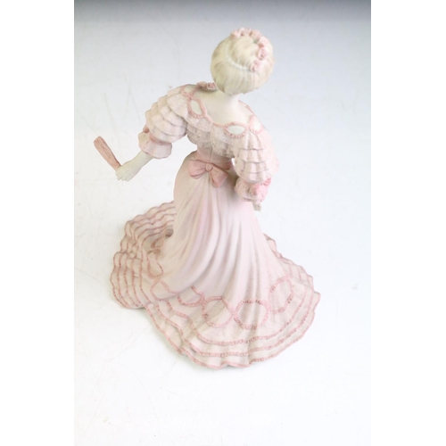 42 - Nine boxed Coalport lady figurines to include 2 x Ladies of Fashion (Melanie, Regina) and 7 x Age of... 