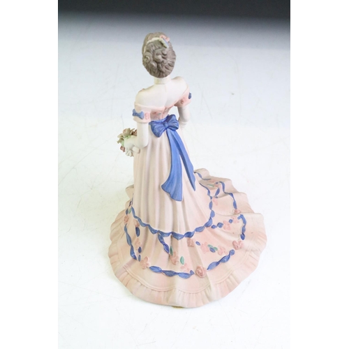 42 - Nine boxed Coalport lady figurines to include 2 x Ladies of Fashion (Melanie, Regina) and 7 x Age of... 