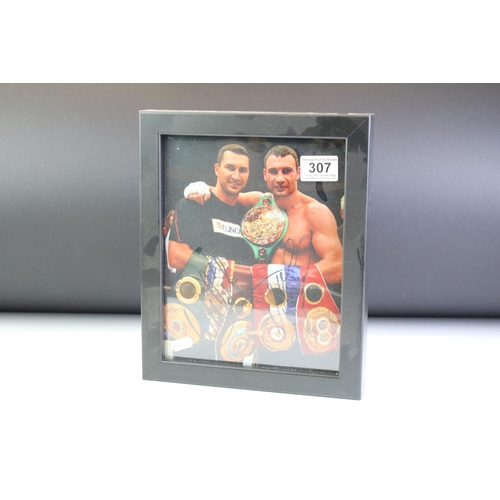 407 - Eight signed boxing photographs, each signed