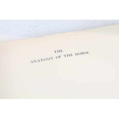 408 - George Stubbs, The Anatomy of the Horse book, published by G. Heywood Hill, Ltd. 17 Curzon Street, L... 