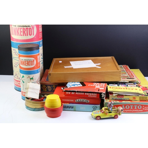 412 - The Original Tinkertoy, Big Boy, The Original Tinkertoy Prep, Merit Kwiqwit, John Bull Printing Outf... 