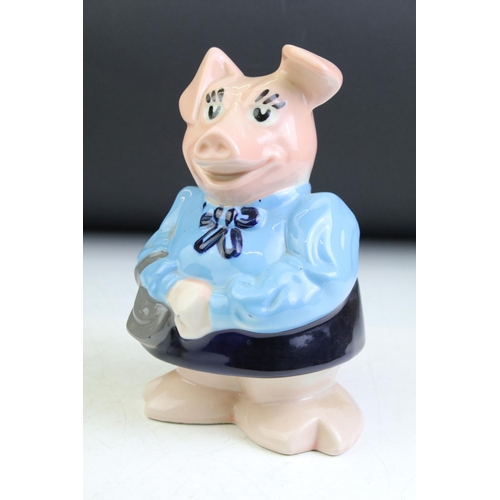 75 - Four Wade NatWest piggy banks to include Annabel, Lady Hilary, Maxwell & Sir Nathaniel